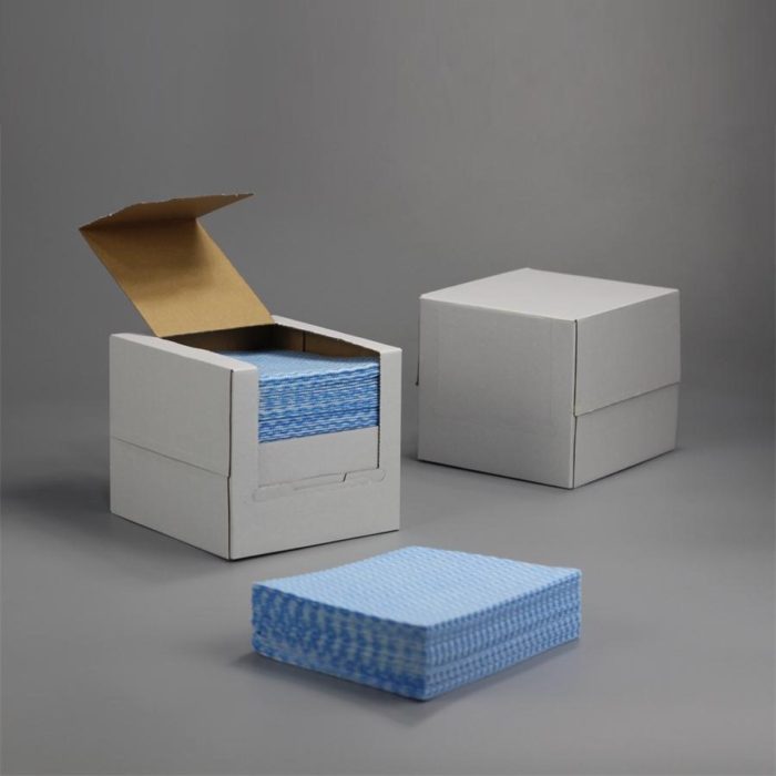 Multi-Purpose 1/4 fold household cleaning cloth Blue - 图片 4