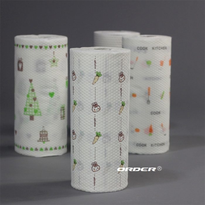 Nonwoven Household Cleaning Dishcloth P-1 - 图片 3