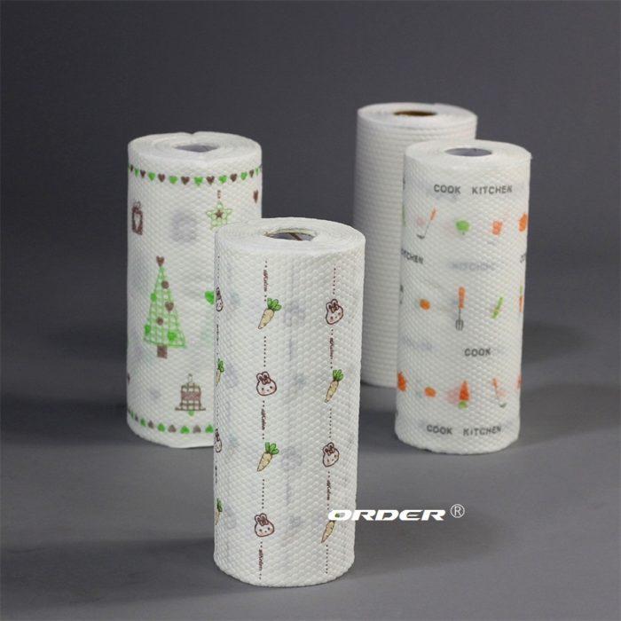 Nonwoven Household Cleaning Dishcloth P-1 - 图片 4