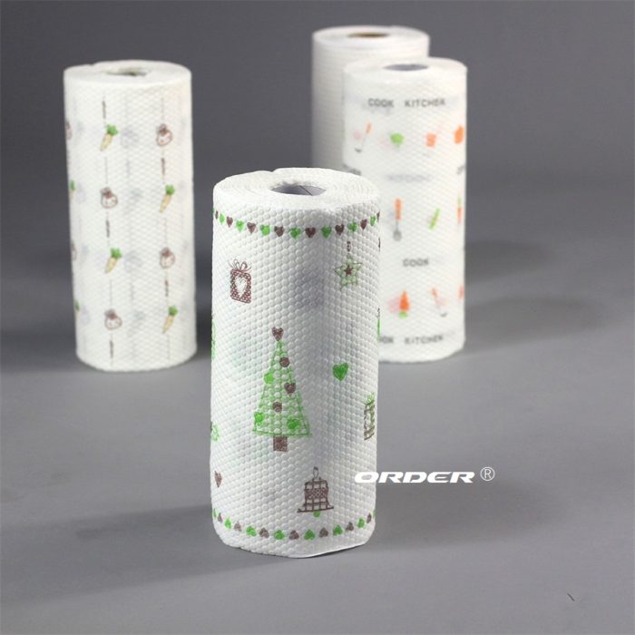Nonwoven Household Cleaning Dishcloth P-3 - 图片 3