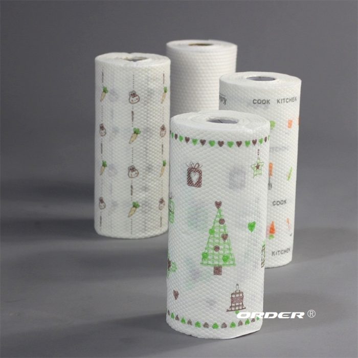 Nonwoven Household Cleaning Dishcloth P-3 - 图片 4