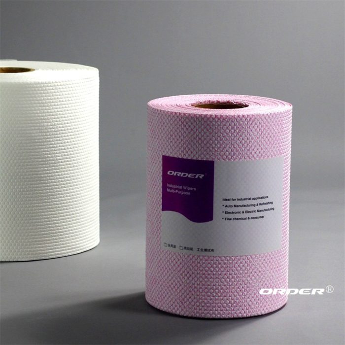 Foodservice Red Rreusable Nonwoven Household Wipes - 图片 3