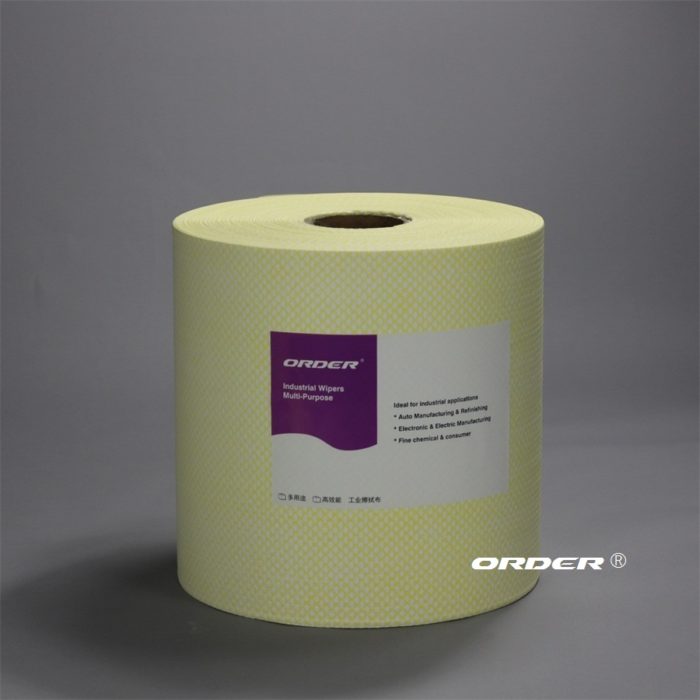 Foodservice Yellow Rreusable Nonwoven Household Wipes