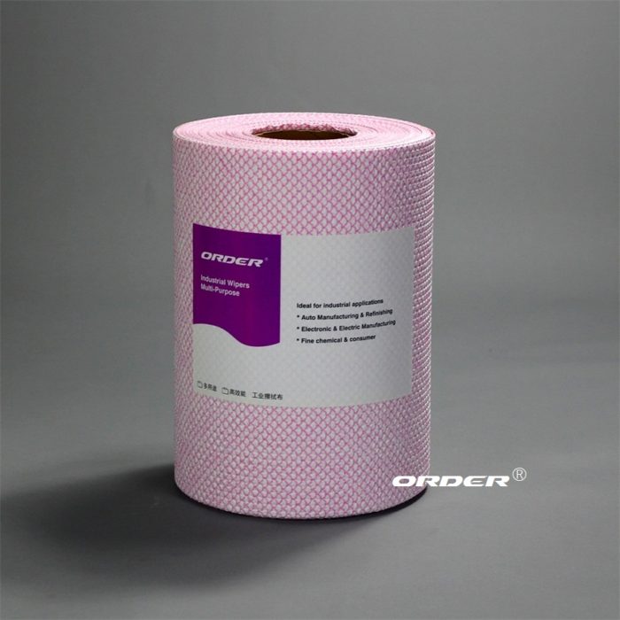 Foodservice Red Rreusable Nonwoven Household Wipes