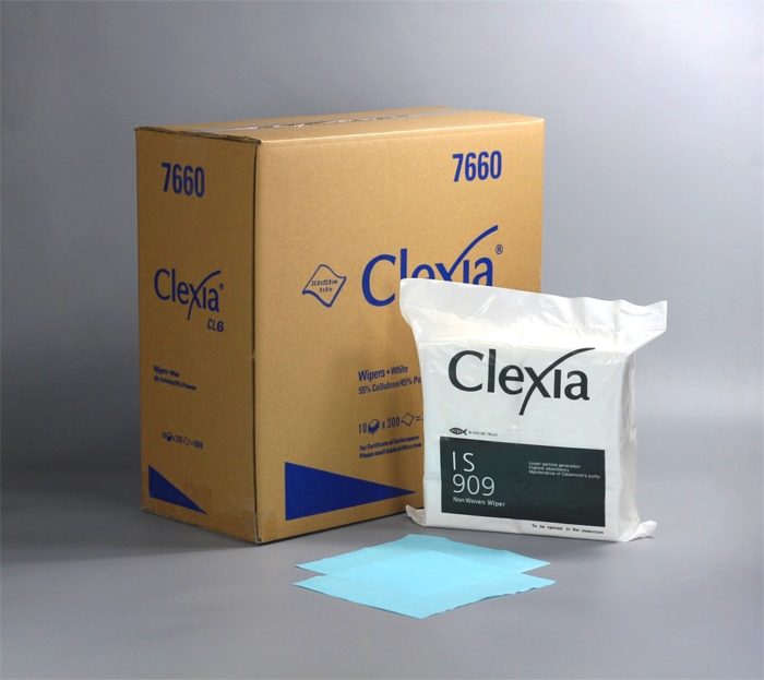 Clexia®IS909B Cleanroom Non-woven cleaning Wipers