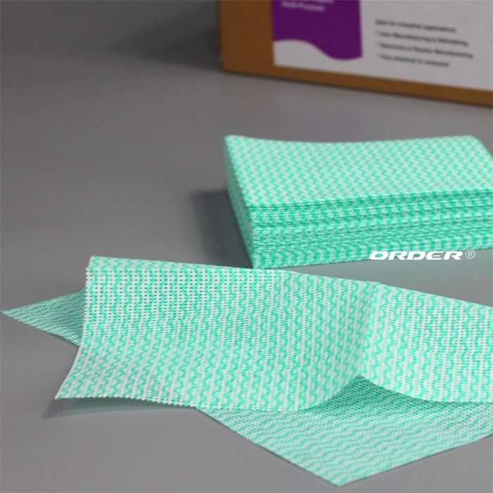 Foodservice Nonwoven Household Cleaning Cloths Green - 图片 4