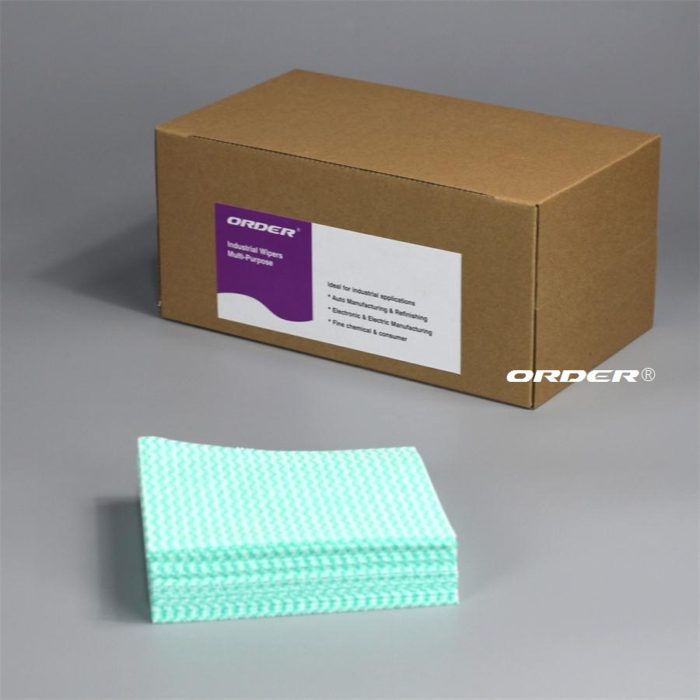 Foodservice Nonwoven Household Cleaning Cloths Green - 图片 6