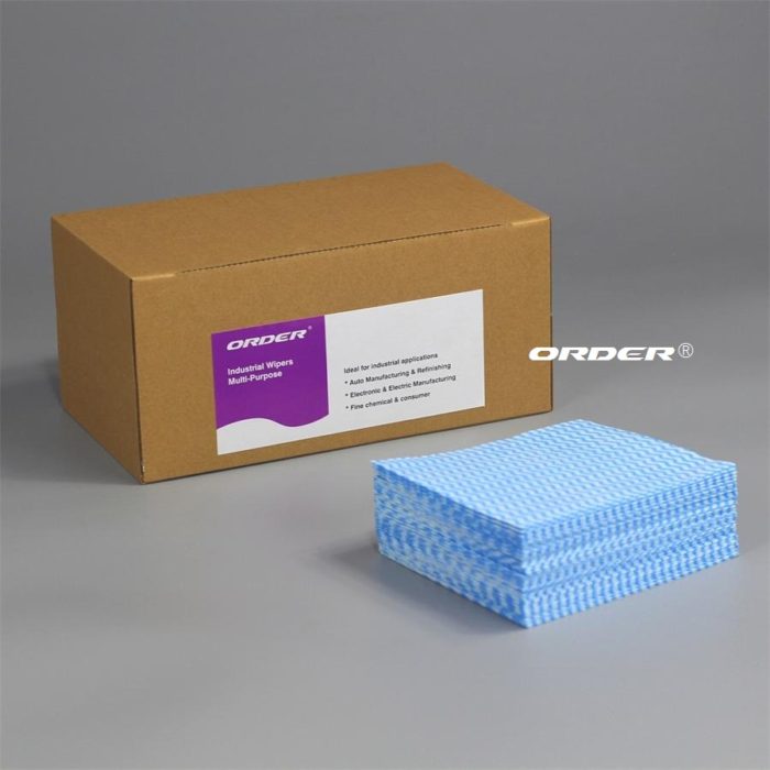 Foodservice Nonwoven Household Cleaning Cloth *Blue - 图片 2
