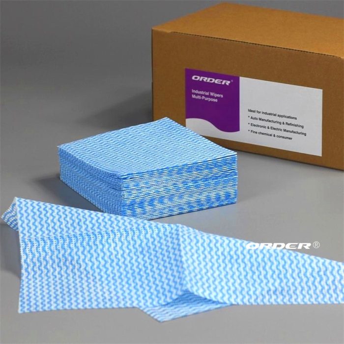 Foodservice Nonwoven Household Cleaning Cloth *Blue - 图片 5