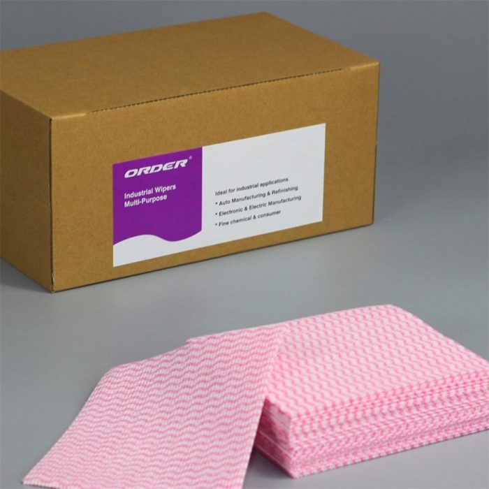 Foodservice Nonwoven Household Cleaning Cloths *Pink - 图片 4