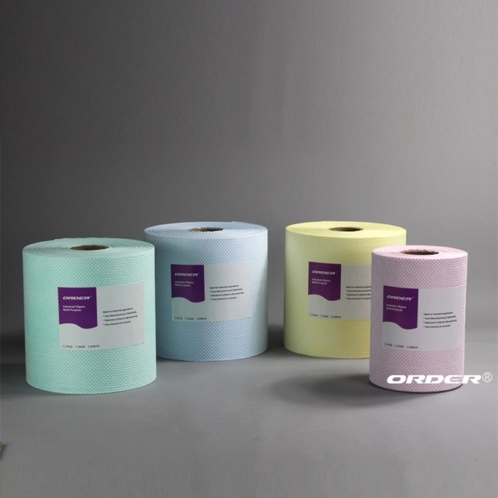 Foodservice Yellow Rreusable Nonwoven Household Wipes - 图片 3