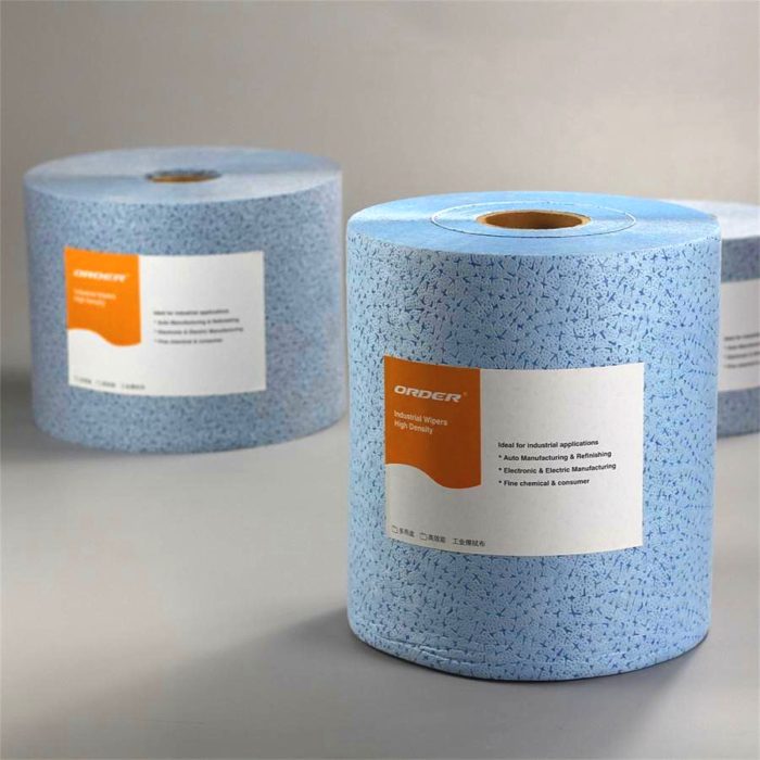 ORDER® RX-3332B Heavy Duty Oil Absorbent 100% Melt blown Polypropylene Industrial cleaning Wipers - 图片 3