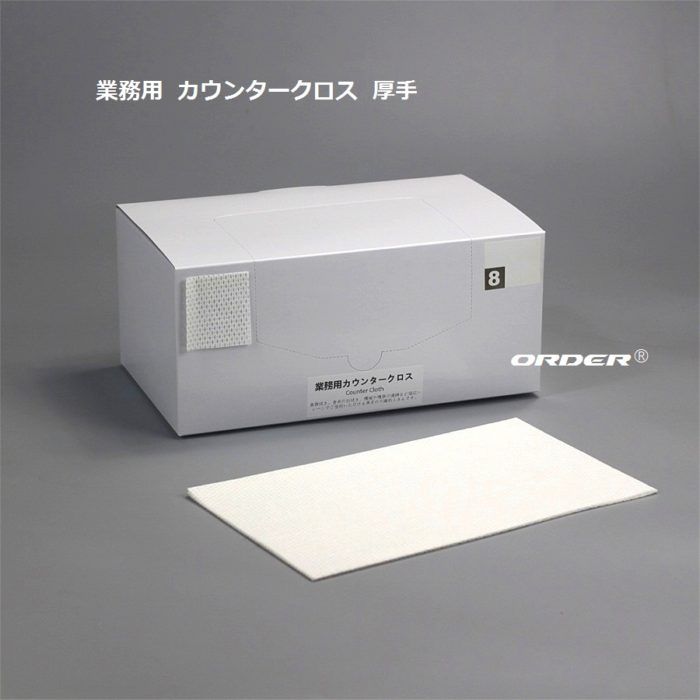 業務用 カウンタークロス厚手タイプ ホワイト60枚入