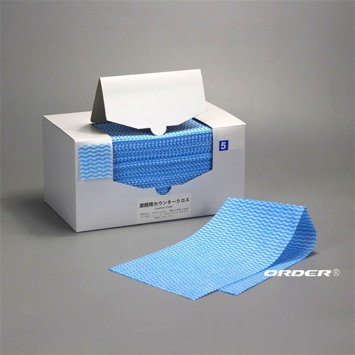 Food Service Industry cleaning Wipes,Multi Purpose Janitorial Cloth 100pcs Light-Duty,13.7''x24'' - 图片 2