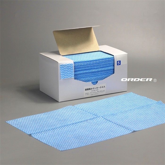Food Service Industry cleaning Wipes,Multi Purpose Janitorial Cloth 100pcs Light-Duty,13.7''x24'' - 图片 4