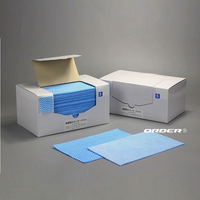 Food Service Industry cleaning Wipes,Multi Purpose Janitorial Cloth 100pcs Light-Duty,13.7''x24'' - 图片 5