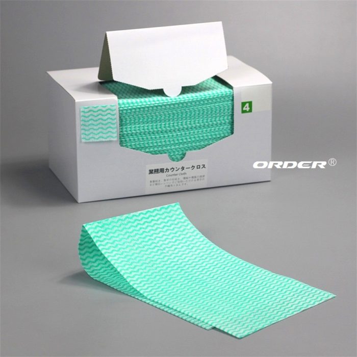 Food Service Industry Light-Duty Disposable Cleaning Wipers 100pcs ,13.7''x24'' - 图片 4