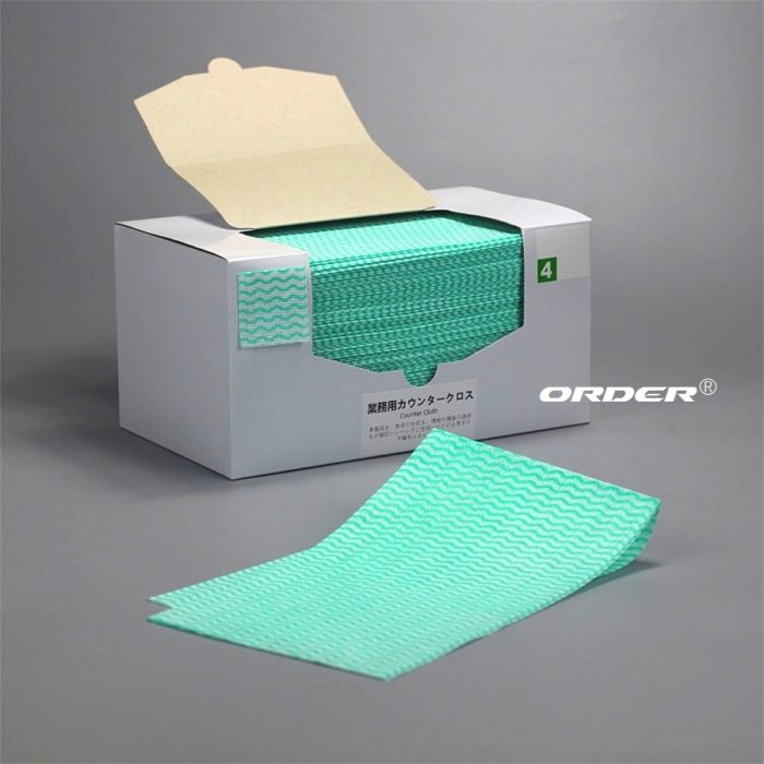 Food Service Industry Light-Duty Disposable Cleaning Wipers 100pcs ,13.7''x24'' - 图片 5