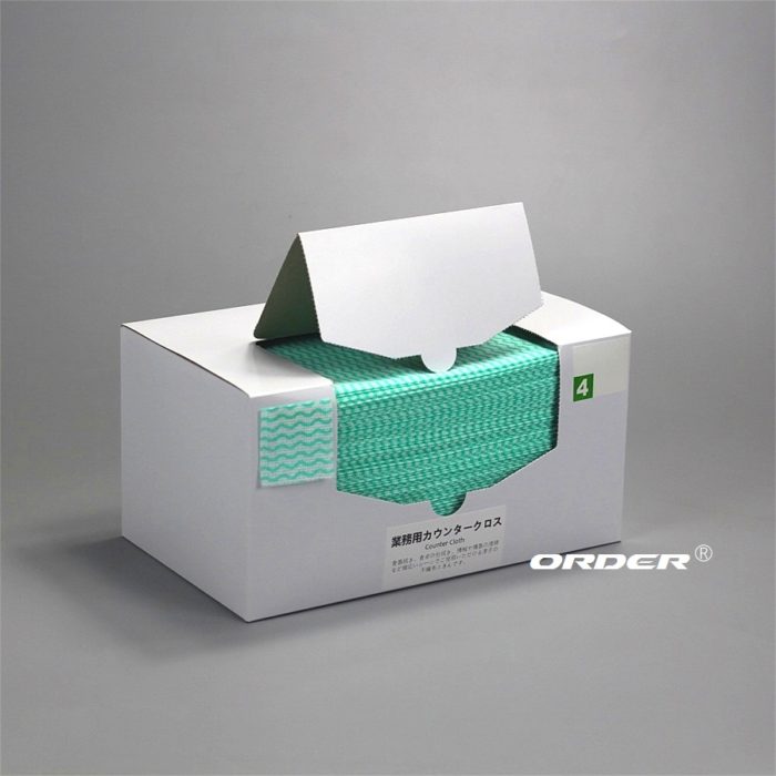 Food Service Industry Light-Duty Disposable Cleaning Wipers 100pcs ,13.7''x24'' - 图片 2