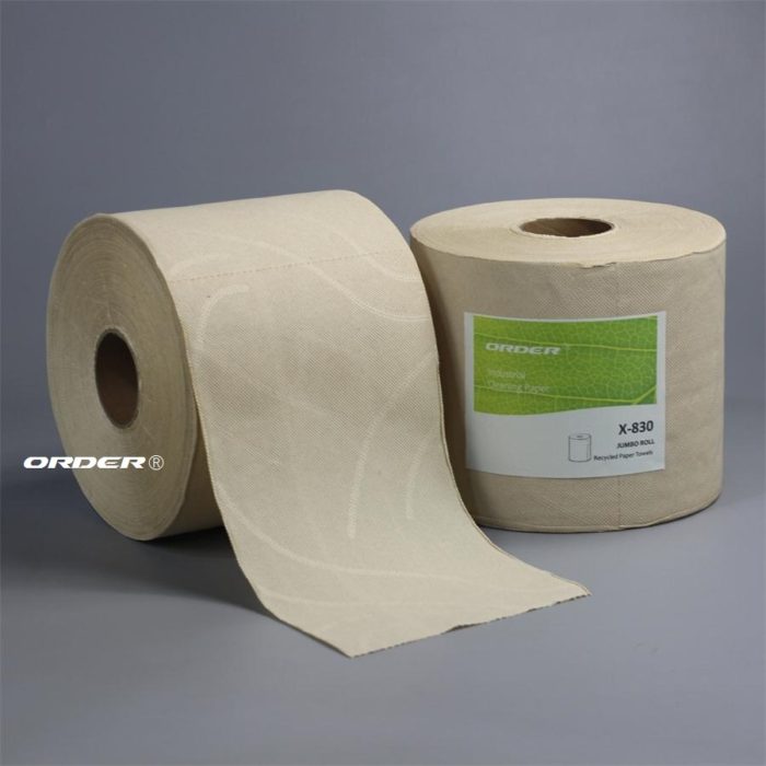 low-lint Wipe Paper Wood Pulp Industrial jumbo Perforated Roll Dust-free towel