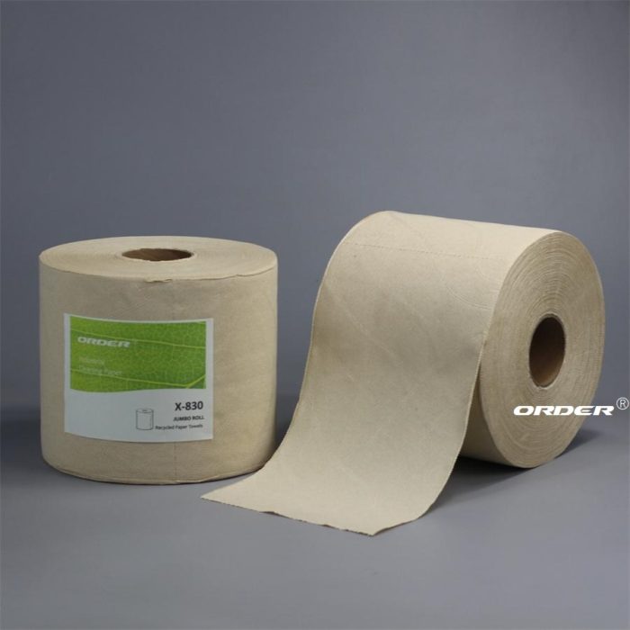 low-lint Wipe Paper Wood Pulp Industrial jumbo Perforated Roll Dust-free towel - 图片 5