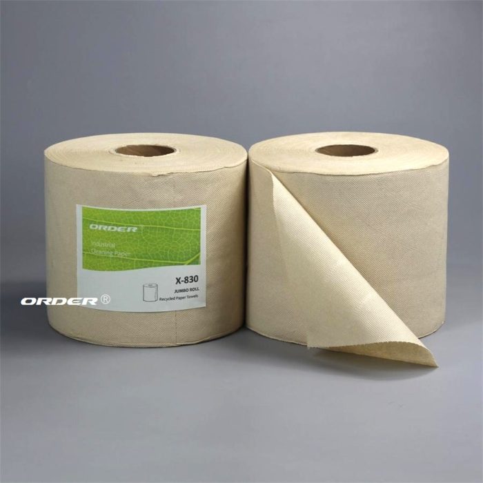 low-lint Wipe Paper Wood Pulp Industrial jumbo Perforated Roll Dust-free towel - 图片 3
