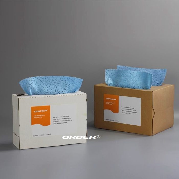 ORDER® PX-3332B Pop-Up Box Meltblown Polypropylene Industrial Wiping Wipers - 图片 3
