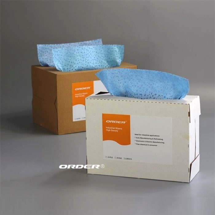 ORDER® PX-3332B Pop-Up Box Meltblown Polypropylene Industrial Wiping Wipers - 图片 4