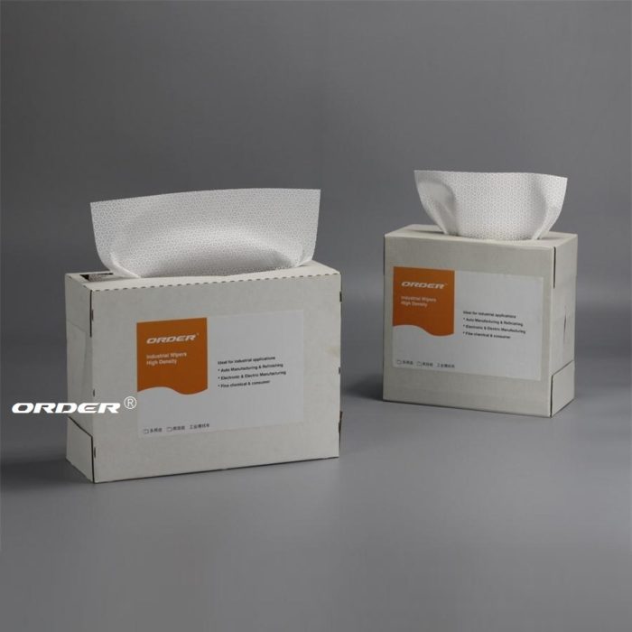 ORDER® PX-3339 Pop-Up Box Mel-tblown Solvent Wipes - 图片 2