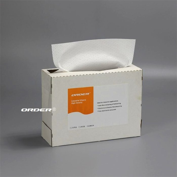 ORDER® PX-3339 Pop-Up Box Mel-tblown Solvent Wipes - 图片 3