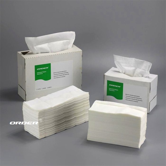 ORDER® Pop-up box Woodpulp PP multi-purpose cleaning wipes - 图片 2
