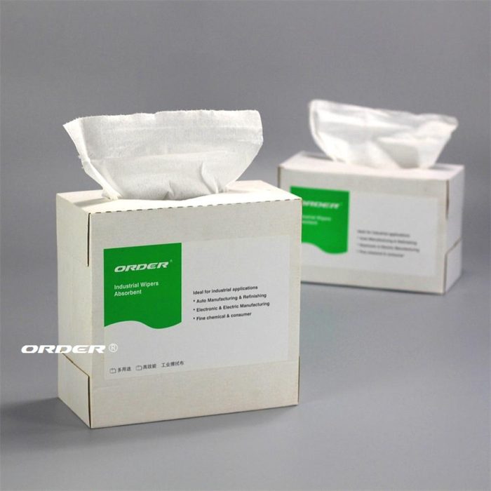 ORDER® Pop-up box Degreasing Wipers