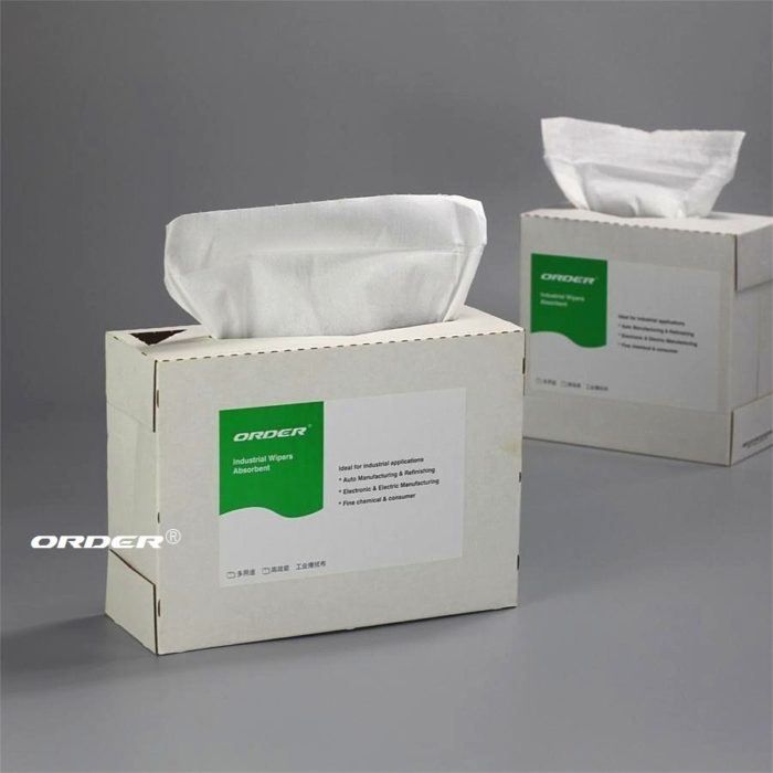 ORDER® Pop-up box Woodpulp PP multi-purpose cleaning wipes