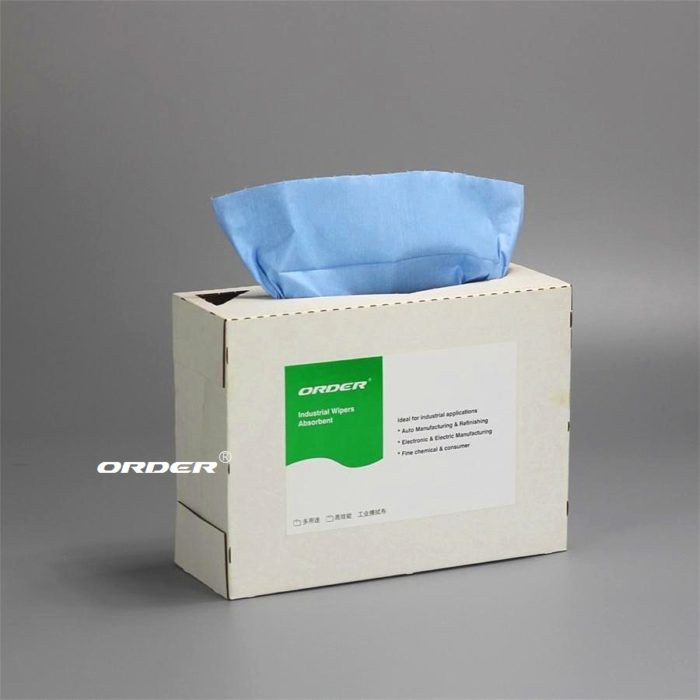 ORDER® Pop-up box Woodpulp PP Degreasing Wipers