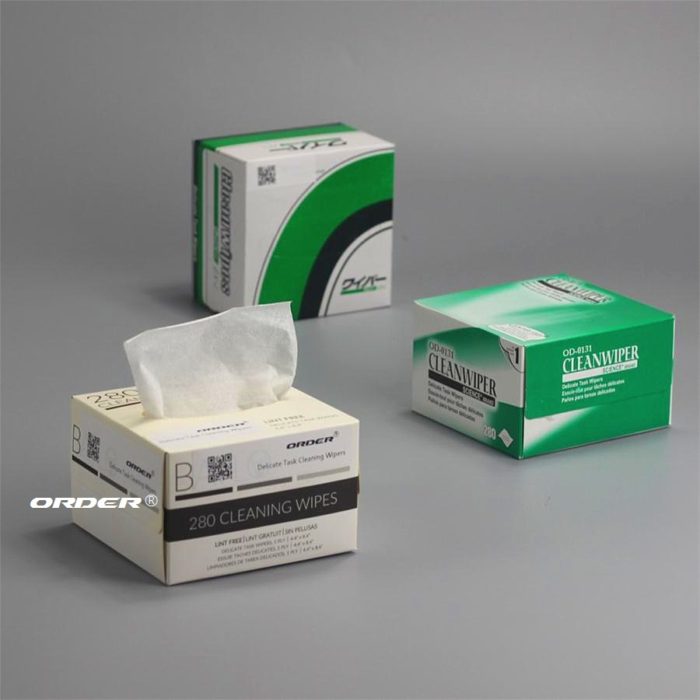 Low lint Anti-static Delicate Task optical cleaning wipes - 图片 5