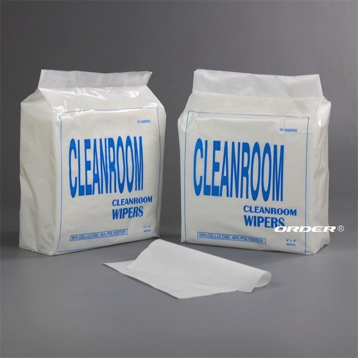 ORDER®WIP-0609 lint free Cleanroom Non-woven cleaning Wipers