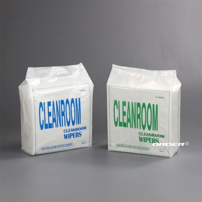 ORDER®WIP-0609 lint free Cleanroom Non-woven cleaning Wipers - 图片 2